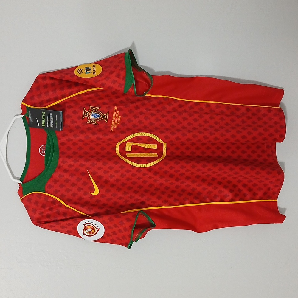 Portugal Mens Ronaldo Euro 2004 Final Jersey